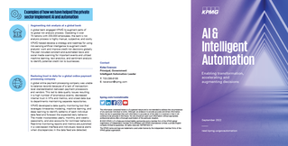AI & Intelligent Automation