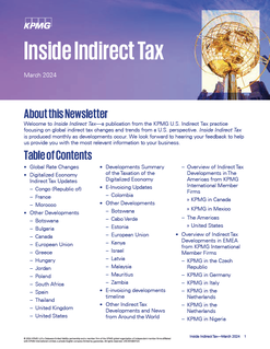 Inside Indirect Tax  - March 2024